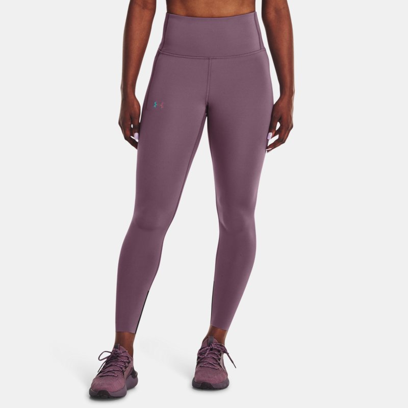 Women's  Under Armour  RUSH™ SmartForm Ankle Leggings Misty Purple / Iridescent XL